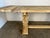 19th. C. Italian Tuscan Style Bleached Walnut Dining Table W/ Leaves For Sale In Los Angeles - Image 6 of 15