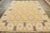 Art Deco Vintage Bessarabian Kilim in Pink and Yellow Geometric Pattern For Sale - Image 3 of 6