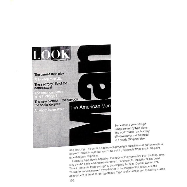 "Publication Design: A Guide to Page Layout, Typography, Format and Style" 1971 Hurlburt, Allen For Sale - Image 9 of 10