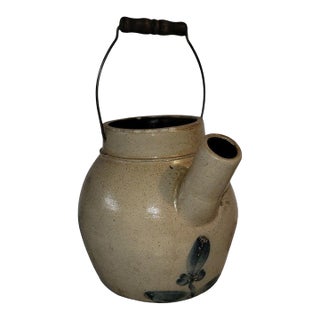 19th Century Batter Jug With Spout For Sale