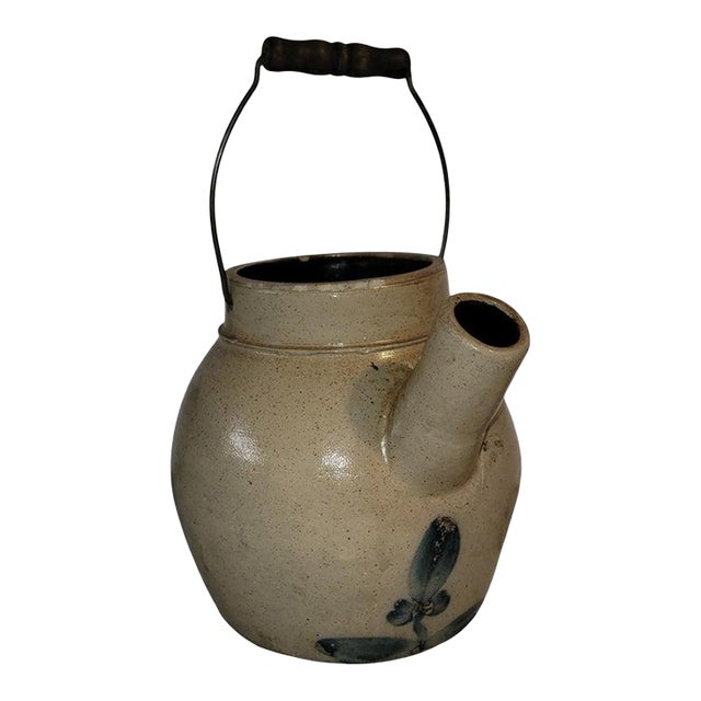 19th Century Batter Jug With Spout For Sale