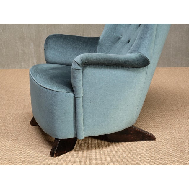 Wood Armchair by Carl Gustaf Hiort Af Ornäs, Finland, 1940s For Sale - Image 7 of 16