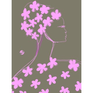“Nina Ricci Pink Fleur” Limited Edition Print by Annie Naranian