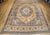 Early 20th Century Antique Persian Tabriz Rug, Hand-Knotted Wool, Haji Jalili Style Floral Pattern, Coral & Brown, 11x14 For Sale - Image 5 of 13