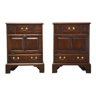 Henkel Harris Mahogany Nightstands -A Pair For Sale