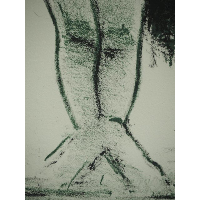 Roger Crusat, Nu à la serviette, Lithograph For Sale - Image 4 of 7