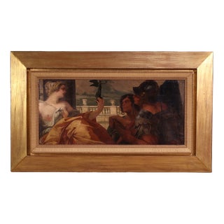 Pompeo Massani, Allegory of Victory, 1880, Oil on Canvas For Sale