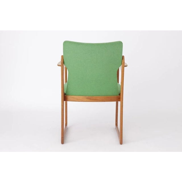 Beige Vintage Danish Teak Dining Chairs from Vamdrup, 1960s, Set of 6 For Sale - Image 8 of 13