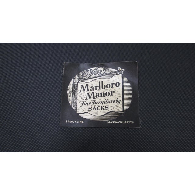 1940s Mahogany Dr Chairs by H. Sacks and Sons of Brookline Ma- Set of 6 For Sale - Image 9 of 12