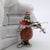A rare vintage figurine depicting a street musician with a violin, handcrafted by Marron in Arezzo, Tuscany, Italy during...
