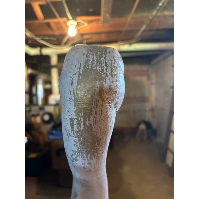 Wood Antique Wood Carved Swan For Sale - Image 7 of 8