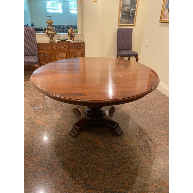 Nichols and Stone Traditional Wood Dining Table Chairish