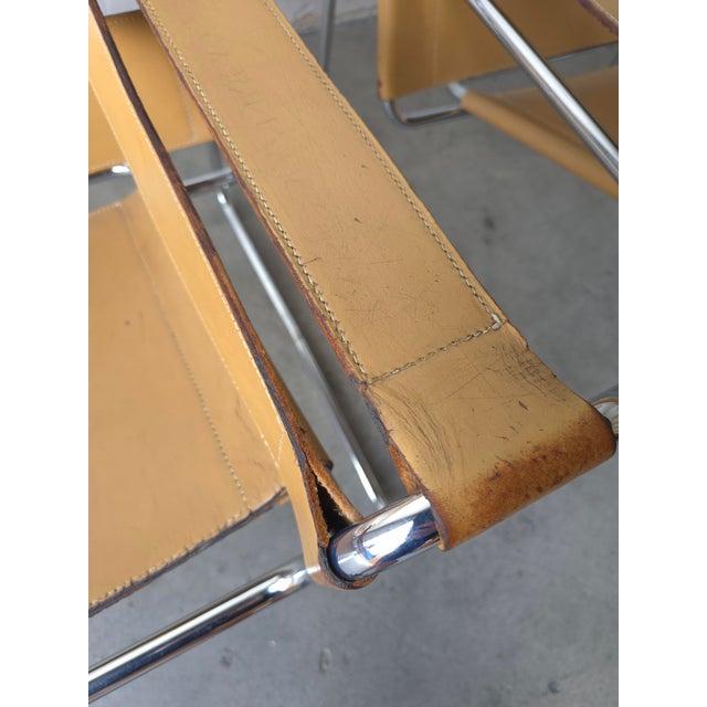 Vintage Set of Knoll Wassily Chairs by Marcel Breuer For Sale - Image 10 of 14