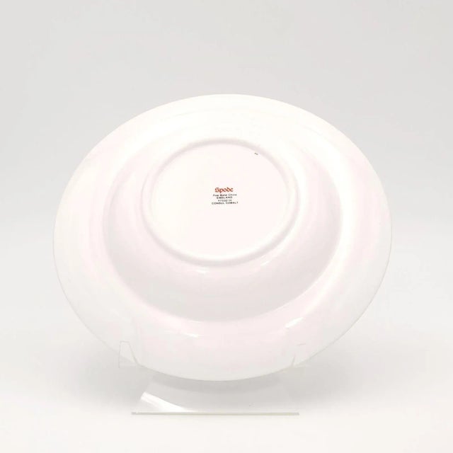 Traditional Set of 8 Spode Soup Bowls, England Circa 1900 For Sale - Image 3 of 8