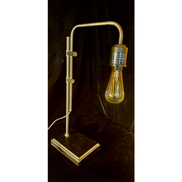 Industrial Style Edison Table Lamp For Sale - Image 4 of 12