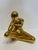 Mid-Century Modern 1970's 18k Gold Glazed American Modern Ceramic Figure by Jaru of California For Sale - Image 3 of 7