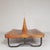 Wood Double-Sided Teak Train Bench, 1930s For Sale - Image 7 of 18