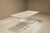 Carrara Marble Dining Table on Trestles, 1970 For Sale - Image 3 of 12
