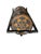 Early 20th Century Antique English Folk Art Geometric Cocktail Tray Table For Sale - Image 5 of 18