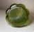 Glass Antique Hand Blown Bohemian Loetz Bronze Mounted Green Glass Potpourri Jar Vase For Sale - Image 7 of 12