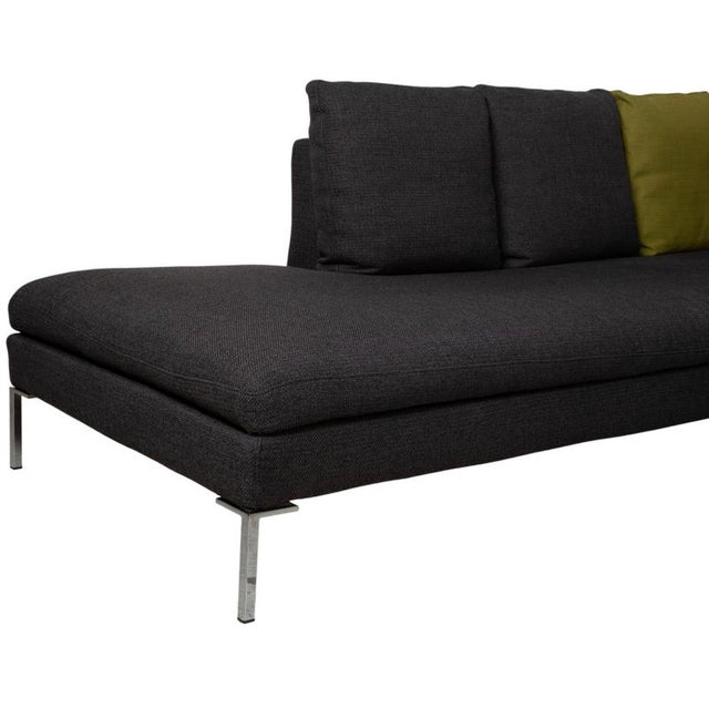 Grey Fabric Corner Sofa from La Nuova Casa For Sale - Image 6 of 15