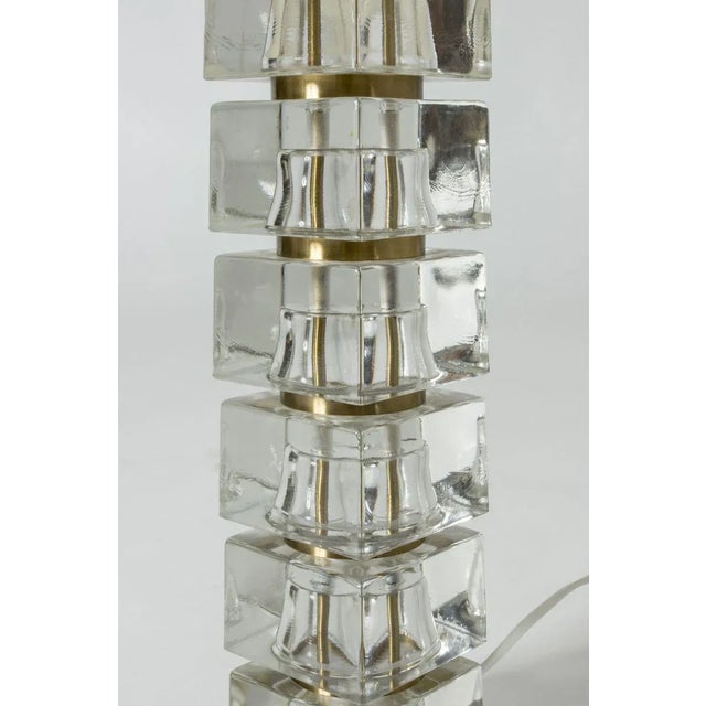 1960s Swedish Crystal Table Lamp, 1960s For Sale - Image 5 of 7