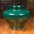 Green Large European Green Lidded Urn Signed Thomas W Hoff, Late 20th Century For Sale - Image 8 of 10