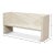 Antique White Rustic White Modern Bench For Sale - Image 8 of 10