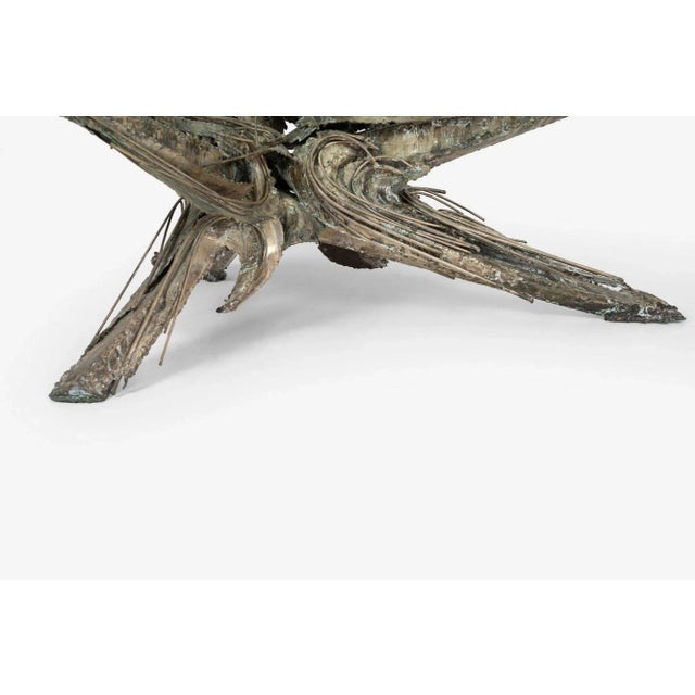 Metal Mid 20th Century Arthur Elrod Smaller Low Cocktail Table for the Ittleson Residence in Palm Springs For Sale - Image 7 of 13