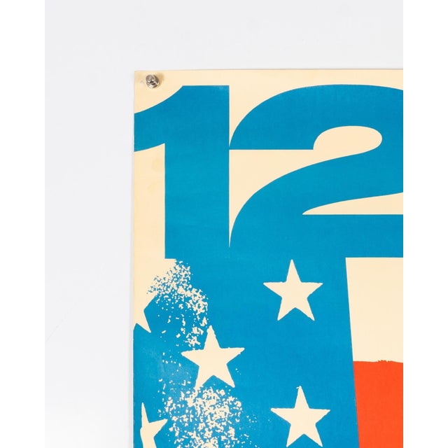 1970s 12 Hours of Sebring USA Porsche Porsche Poster by Atelier Strenger, 1971 For Sale - Image 5 of 10