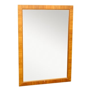 Large 1960s Danish Teak Mirror For Sale
