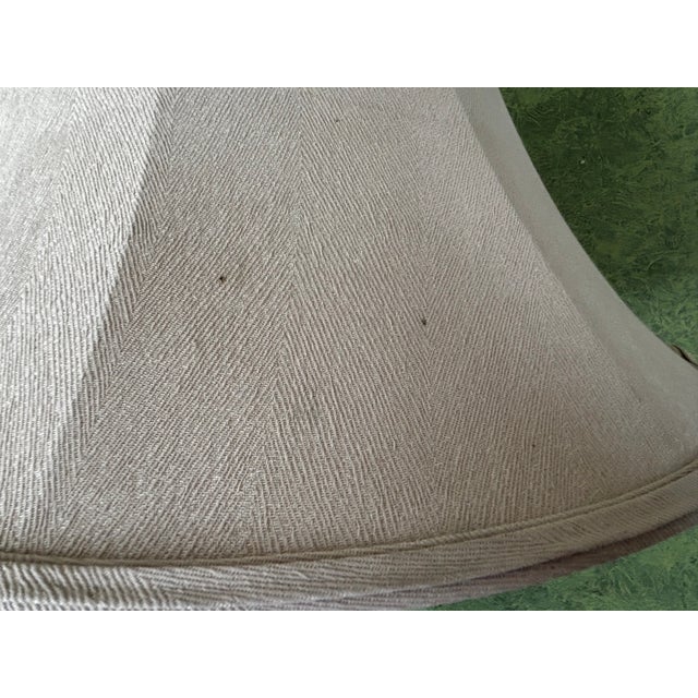 1980s 1980s Large Acanthus Leaf Table Lamp With Shade For Sale - Image 5 of 11