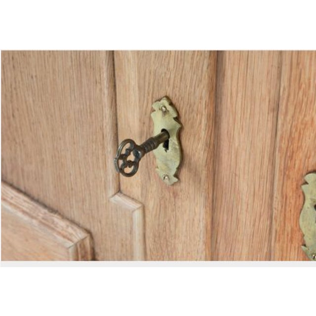 Brown Danish Oak Sideboard C. 1970's in the Style of Henning Kjaernulf For Sale - Image 8 of 16