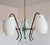 In this listing you will find a very rare 5-arm Mid Century Modern chandelier manufactured by Stilux Milano, the main...
