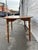 Mid 20th Century Vintage Oval Dining Table | Mid Century Solid Wood Kitchen Table | Early American Colonial Revival Wooden Table, Vintage Small Kitchen Table For Sale - Image 5 of 10