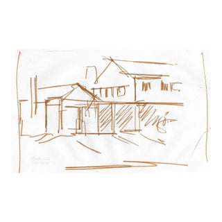 1970s John Reilly Drawing For Sale
