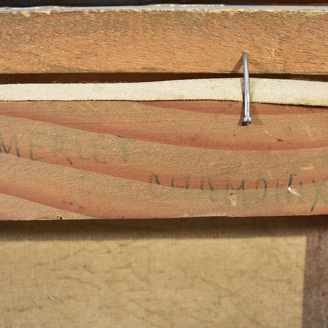 Lucien Quenard, Alpine Landscape, 1963, Oil on Canvas, Framed For Sale - Image 10 of 12