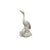 This exquisite ceramic sculpture vividly depicts a traditional East Asian auspicious motif, featuring a crane standing...
