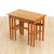 Wood 1960s Danish Modern Teak Nesting Tables For Sale - Image 7 of 10