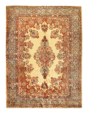 Pasargad Persian Vintage Sarouk Rug - 8'8 X 11'9"
