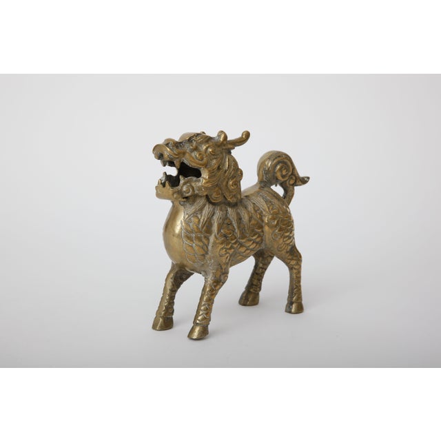 Brass Foo Dog Chairish