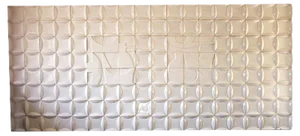 White Ceramic Wall Sculpture by Milan Mihalko, 1969