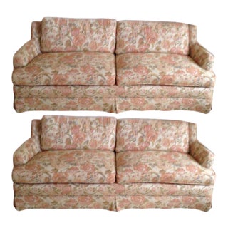 Henredon Oversized Loveseats - a Pair For Sale