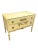 French Provincial Late 20th Century French Provincial Style Painted Dresser With Turned Legs and Ornate Pulls For Sale - Image 3 of 10