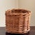 Late-20th Century Natural Wicker Planter Basket For Sale - Image 14 of 15
