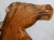 Folk Artist John B. Wikoff, Pair of Cedar Horse Sculptures For Sale - Image 4 of 6