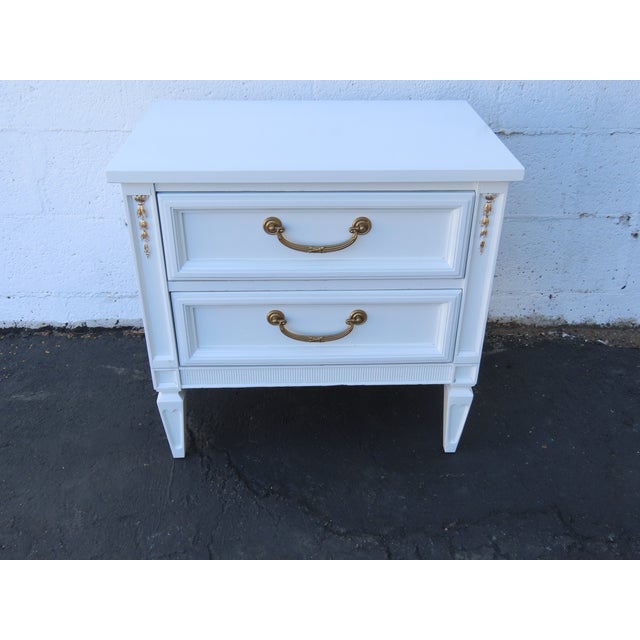 This beautiful Nightstand is made of wood. This gorgeous End Table feature highly elegant French Shabby Chic style with...