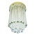Round Murano Camer Glass Vintage Chandelier For Sale