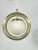 Gold Italian Pendant in Gilded Aluminum and Opaline from Stilux Milano, 1960s For Sale - Image 8 of 11