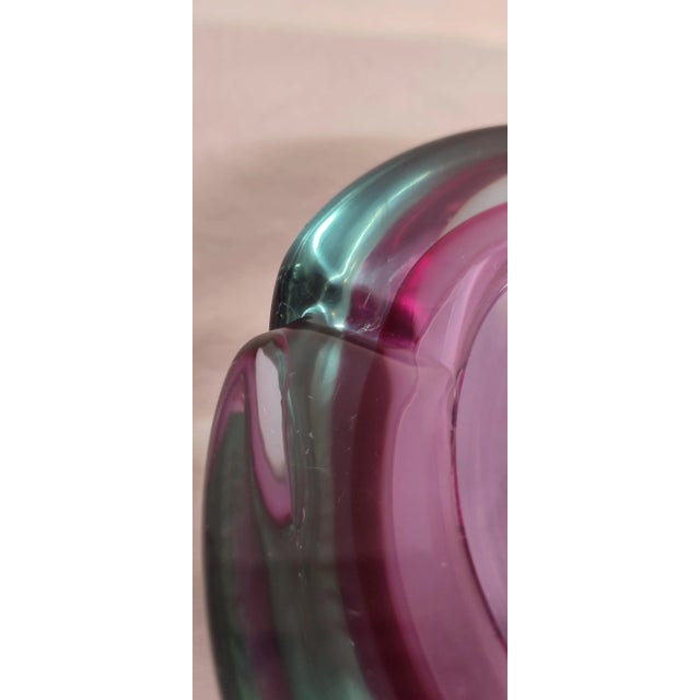 Murano Crystal Ashtray, Italy, 1970s For Sale - Image 6 of 11